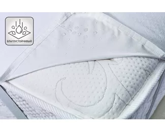 Наматрасник влагоустойчивый на резинке NM-10 80х200 (Мелодия сна)