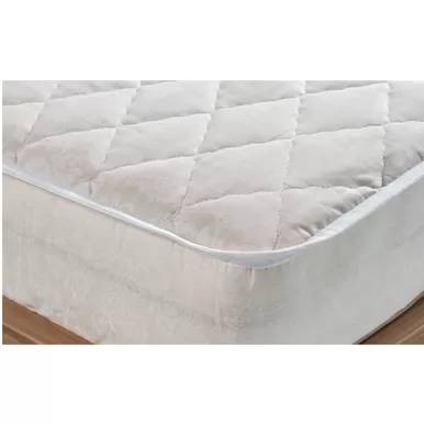 Наматрасник стеганый с льняным термоволокном с боковиной NM-20 80х200 (Мелодия сна)