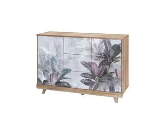 Комод Мегаполис КМ-15 - Фотопечать Бали/Дуб каньон (BTS)