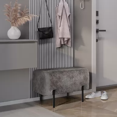 Пуф Софт - Грей (BTS)