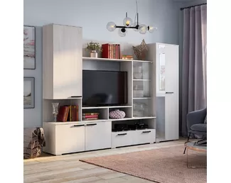 Гостиная Денди ГС-02 - Ясень белый (BTS)