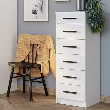 Комод Фьюжн КМ-04 - Белый (BTS)