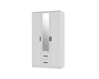 Шкаф 3-х створчатый Фьюжн ШК-09 - Белый (BTS)