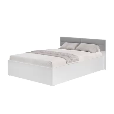 Кровать Фьюжн КР-13 1,4 м - Белый/Хром (BTS)