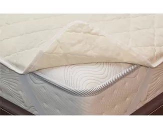 Наматрасник стеганый на синтепоне (цветной) на резинке NM-06 90х200 (Мелодия сна)