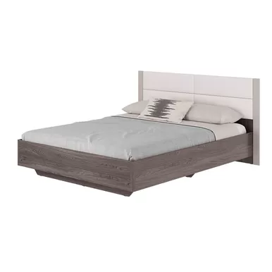 Кровать Моника КР-18 1,6 м - Ясень темный/Айриш MF03 (BTS)