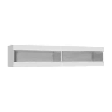 Тумба ТВ Флорис ТБ-007 - Белый глянец / Белый (МИФ)