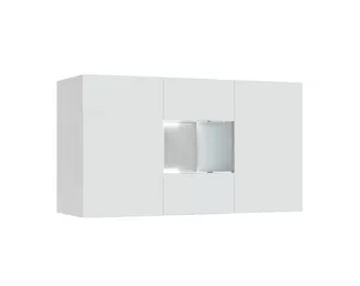 Комод навесной Флорис ТБ-001 - Белый глянец (МИФ)