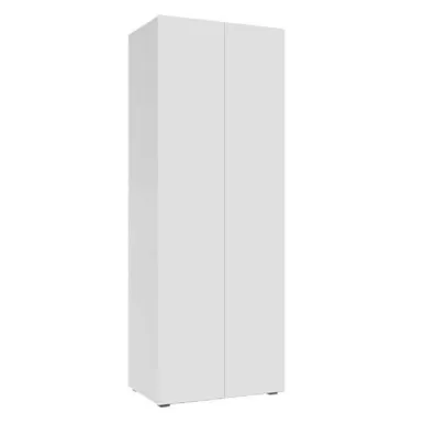 Шкаф двухдверный Флорис ШК-001 - Белый глянец (МИФ)