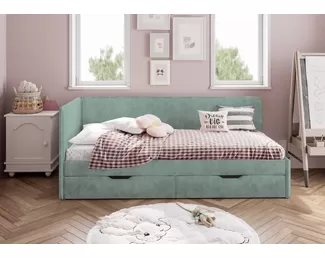 Кровать Лео КР-49 0,8 м - Эвкалипт (BTS)