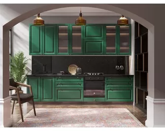 Кухня Ницца Royal 3.0м - Golfclub (Сурская мебель)