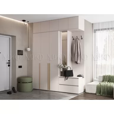 Модульная прихожая Норд (Комплект 3) - Кашемир (МИФ)