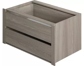 Модуль с выдвижными ящиками Экспресс (800х390х600) - Ясень Шимо светлый (Е1)