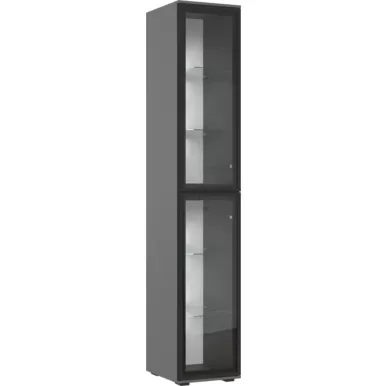 Пенал-стекло (400) Норд - Графит (МИФ)