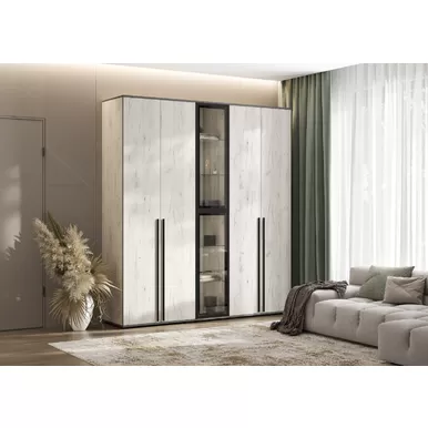 Модульные шкафы Норд (Композиция 1) - Дуб Крафт белый (МИФ)