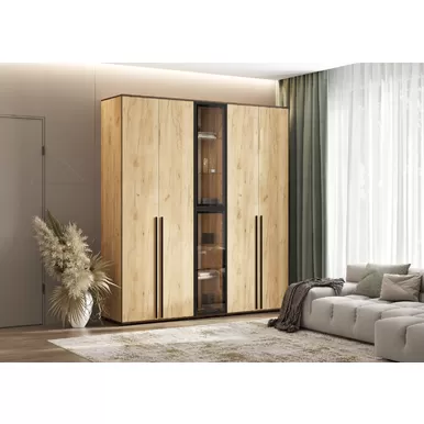 Модульные шкафы Норд (Композиция 2) - Дуб Крафт (МИФ)