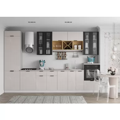 Кухня Монца 3.6м - Кварц бежевый (ДСВ Мебель)