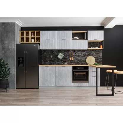 Кухня Монца 3.2м - Гранит Маус (ДСВ Мебель)