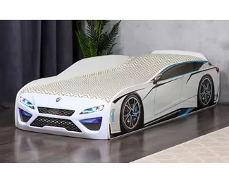 Кровать-машинка Romack Ralfy - Белый (Romack)