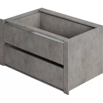 Модуль с выдвижными ящиками Экспресс (800х390х440) - Бетон (Е1)