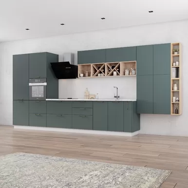 Кухня Ройс 4.6м - Фреска (ДСВ Мебель)