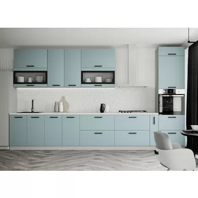 Кухня Ройс 4.0м - Нарцисс Софт (ДСВ Мебель)