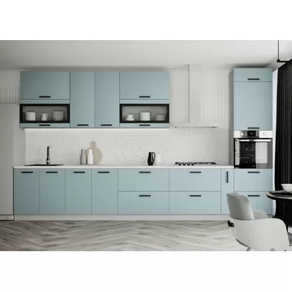 Кухня Ройс 4.0м - Нарцисс Софт (ДСВ Мебель)