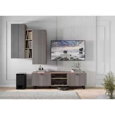 Гостиная Олива - Комплект 2 - Дуб Каньон/Муссон Софт MF14 (BTS)