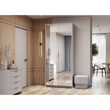 Шкаф 2-х створчатый Пандора ШК-05 - Кашемир/Айриш MF03 (BTS)