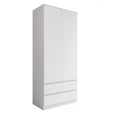 Шкаф Мори МШ 900.2 - Белый (ДСВ Мебель)