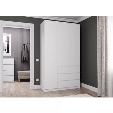 Шкаф Мори МШ 1200 - Белый (ДСВ Мебель)