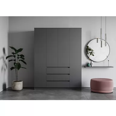 Шкаф Мори МШ 1600 - Графит (ДСВ Мебель)