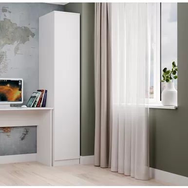 Шкаф Мори МШ 400 - Белый (ДСВ Мебель)