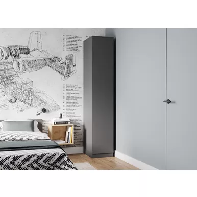 Шкаф Мори МШ 400 - Графит (ДСВ Мебель)