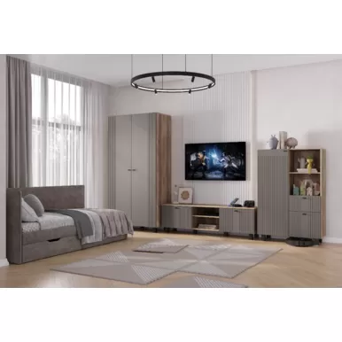 Детская Олива - Комплект 1 - Дуб Каньон/Муссон Софт MF14 (BTS)