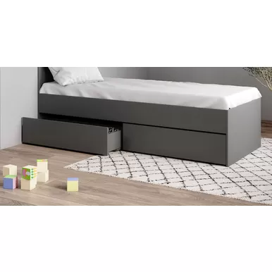 Ящик выкатной Мори МЯ 995.2 - Графит (ДСВ Мебель)