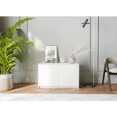 Тумба/Антресоль Мори МА 900.1 - Белый (ДСВ Мебель)