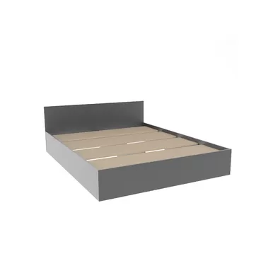 Кровать Мори КРМ 1600.1/1 - Графит (ДСВ Мебель)