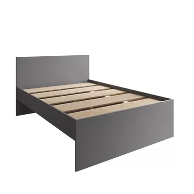Кровать Мори КРМЯ 1400.1/1 - Графит (ДСВ Мебель)