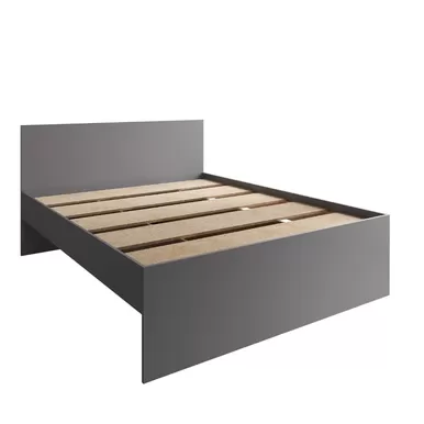 Кровать Мори КРМЯ 1600.1/1 - Графит (ДСВ Мебель)