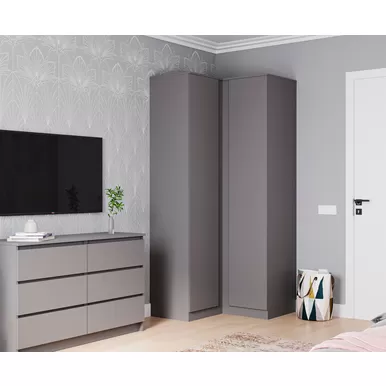 Гостиная Мори - Комплект 3 - Графит (ДСВ Мебель)