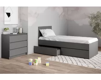 Детская Мори - Комплект 2 - Графит (ДСВ Мебель)