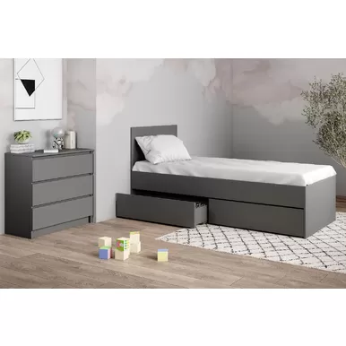 Детская Мори - Комплект 2 - Графит (ДСВ Мебель)