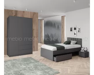 Детская Мори - Комплект 7 - Графит (ДСВ Мебель)