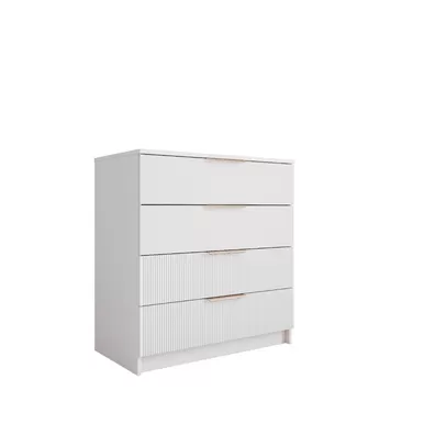 Комод Лавис КМД 800.1 - Белый/Белый Софт (ДСВ Мебель)