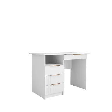 Стол письменный Лавис СТД 1070.1 - Белый/Белый Софт (ДСВ Мебель)