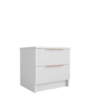 Тумба Лавис ТД 400.1 - Белый/Белый Софт (ДСВ Мебель)