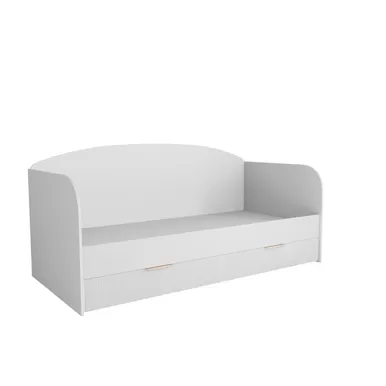 Диван-кровать Лавис ДКД 2000.1 - Белый/Белый Софт (ДСВ Мебель)
