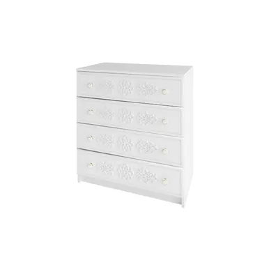 Комод Ki-Ki КМД 800.1 - Белый (ДСВ Мебель)
