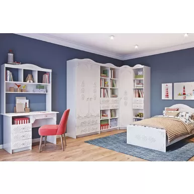 Детская Ki-Ki - Комплект 11 - Белый (ДСВ Мебель)